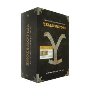 Seri lengkap set kotak DVD film acara TV film ebay factory Yellowstone The Dutton Legacy Collection termasuk 1883 21dvd