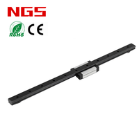 Rail de guidage linéaire en acier inoxydable MGN12/MGN12H 100mm avec chariot noir en acier inoxydable pour imprimantes 3D DIY Ender 3 CoreXY CNC 1kg