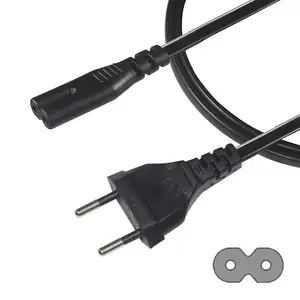 widely use ac power cable European power cord IEC C5 C7 C13 C14 for adapter printer