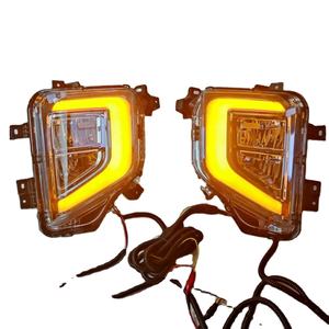 1 par para Mitsubishi Triton L200 2019, 2020 LED DRL kits de cuerpo de día, luces de niebla de la lámpara cubierta con amarillo <span class=keywords><strong>señal</strong></span> lámpara - Product Image 1