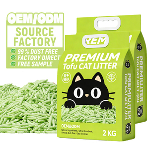 Areia para Gatos Super Aglomerante com Controle de Odores, Perfumada com Lavanda, Chá Verde, Pêssego, Soja e Tofu, em Formato de Tiras, Livre de Poeira e de Alta Qualidade - Product Image 1