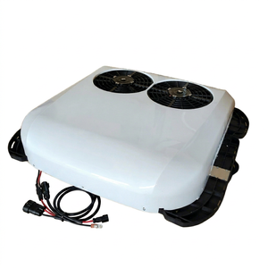 เครื่องปรับอากาศติดหลังคารถบรรทุกแบบใช้แบตเตอรี่ DC 12V/24V พร้อมคอมเพรสเซอร์แบบสกรอลล์ไฟฟ้ากำลังทำความเย็น 2000-3000 วัตต์ ใช้สารทำความเย็น R134a - Product Image 1