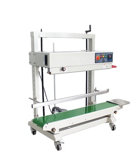 เครื่องซีลถุงแบบต่อเนื่องอัตโนมัติแนวตั้ง FR-1100V สำหรับบรรจุภัณฑ์เครื่องดื่มแบบหนา เช่น ถุงกระดาษคราฟท์เคลือบอลูมิเนียมฟอยล์ - Product Image 1