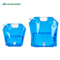 5L 10L Portable Camping En Plein Air Pliant Sac D'eau Hydratation Pliable Seau Camping Stockage D'eau
