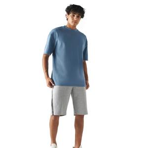 Camiseta de algodón 100% para hombre, corte holgado, venta al por mayor, OEM, ODM, fabricante, logotipo personalizado, impresión de alta calidad para hombre - Product Image 3