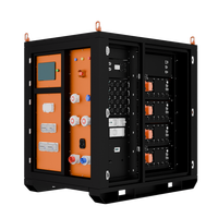 Station d'alimentation portable AC 100 kWh Plug-and-Play, alimentation de secours, unité d'alimentation temporaire, charge rapide DC, charge de véhicules électriques, LiFePO4