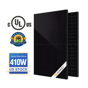 550W Mono Crystalline Solar Panels Flexible Half Cell and Bifacial Power Collection USA Stock Half Cell PV Module