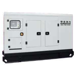 Generator Diesel 4 Silinder Tanpa Sikat, Tipe Sunyi 50KW