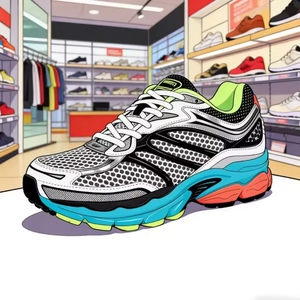 รองเท้าวิ่ง Saucony syse ProGrid Omnis 9 รุ่นดีไซเนอร์ ลดราคาพิเศษ คุณภาพสูง ระบบรองรับแรงกระแทก ProGrid สำหรับการวิ่งที่มีการหมุนเท้าเกินปกติ - Product Image 1