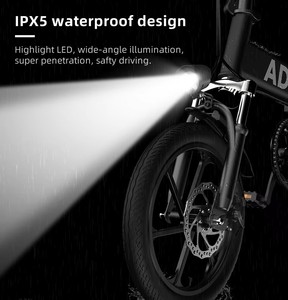 <span class=keywords><strong>ADO</strong></span> A16 vélo électrique pour adulte, mini vélo de ville électrique pliable de 16 pouces, livraison gratuite entrepôt européen/américain, 350W, 25 km/h - Product Image 5