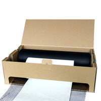 Papier d'emballage en carton alvéolé recyclable en pâte chimique kraft, résistant à l'humidité et aux chocs, pour rembourrage express