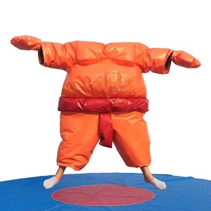Costumes de lutte <span class=keywords><strong>sumo</strong></span> rembourrés en mousse de jeux de sport gonflables de haute qualité à vendre - Product Image 5