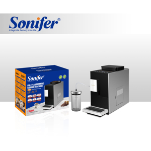 <span class=keywords><strong>Machine</strong></span> à <span class=keywords><strong>café</strong></span> entièrement automatique Sonifer SF-3619, <span class=keywords><strong>double</strong></span> réservoir à grains, pour la maison et le bureau, écran tactile intelligent - Product Image 3