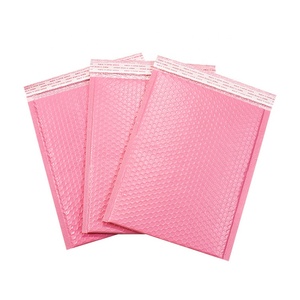 Enveloppe écologique à fermeture éclair, sac à bulles pour la livraison, Logo personnalisé, 100 pièces - Product Image 3