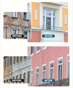 สีอะคริลิกสำหรับภายนอกอาคาร MANZZ สีอะคริลิกสำหรับทาผนังภายนอก สีทาผนังกันสภาพอากาศภายนอก สำหรับภูมิอากาศเขตร้อน - Product Image 3