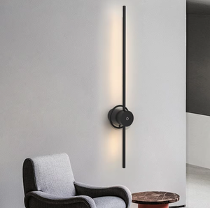 Lampada da <span class=keywords><strong>parete</strong></span> moderna esterna <span class=keywords><strong>a</strong></span> strisce lineari per esterni calda lampada da giardino bianca lunga luce da <span class=keywords><strong>parete</strong></span> <span class=keywords><strong>a</strong></span> <span class=keywords><strong>LED</strong></span> - Product Image 2