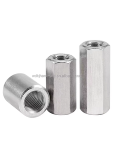 Écrou d'extension hexagonal en acier inoxydable 304, connecteur fileté de qualité industrielle, antirouille M2 M3 M4 M5 M6 M8 M10 M12 M24 - Product Image 4