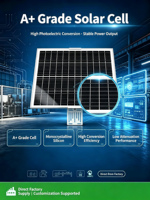Produit phare : Kit solaire 40W 20AH, fabricant d'usine, système d'alimentation solaire, panneau solaire pour CCTV DC12V, kit panneau solaire extérieur