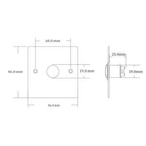Aço inoxidável metal painel saída botão porta liberação interruptor para controle de acesso sistema - Product Image 5
