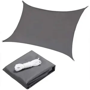 Grey Hot Sale Color New Design Sun Shade Sail With Waterproof And Windproof Material For Agriculture