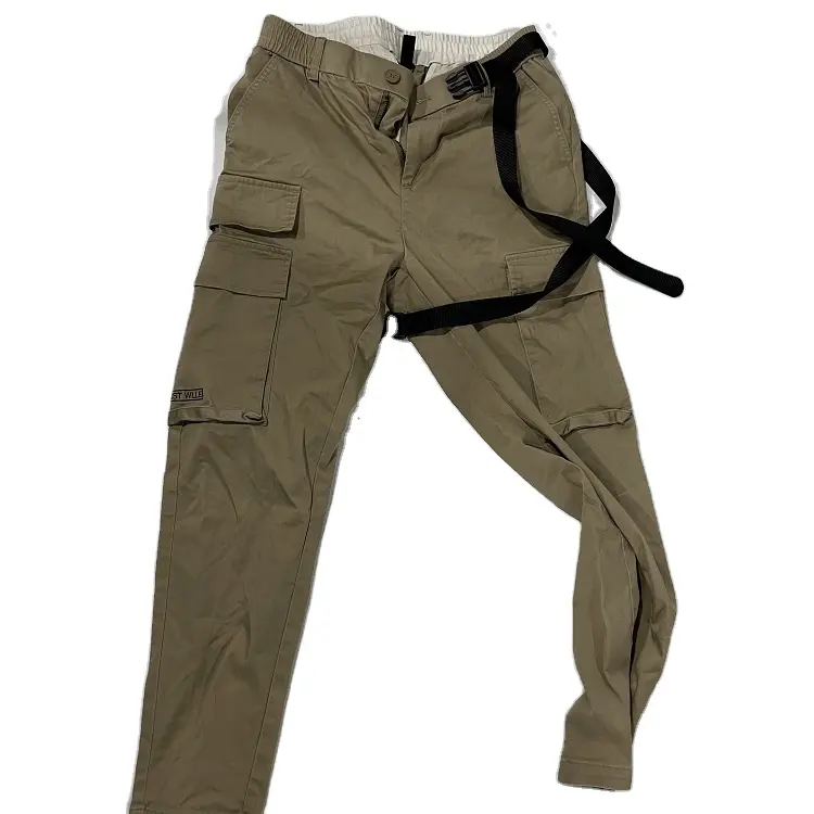 Bulk wholesale used clothing 6 pocket used mens cargo pants in bale