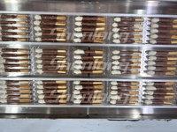 Machine d'emballage sous blister thermoformante automatique SL-420G |   Ligne d'emballage pour biscuits / chocolats / bonbons / biscuits Ladyfinger
