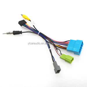 1 adet araç ses 16PIN adaptör kablo demeti kamera kablosu ile <span class=keywords><strong>Suzuki</strong></span> Vetra <span class=keywords><strong>Swift</strong></span> SX4 <span class=keywords><strong>Stereo</strong></span> yüklemek için satış sonrası güç kablosu - Product Image 3