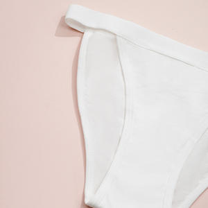 卸売ローライズセクシーコットンランジェリー下着ソリッドパターン女性用ブラジリアンソングビキニ下着 - Product Image 6