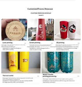 批发 550 毫升不含 BPA 304 不锈钢真空保温水瓶定制徽标保温杯适合节日礼物 - Product Image 6