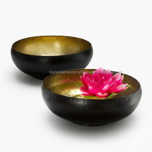 Cuenco decorativo, cuenco de latón, Urli - Product Image 1