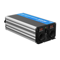 Convertisseur de puissance automobile HOULI 12V 6000W à onde sinusoïdale pure, transformateur multifonctionnel 24V vers 220V, onduleur