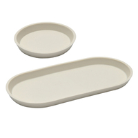 Vente en gros de mini organisateurs en silicone sans BPA, plateaux en silicone pour salle de bain, cuisine et bureau