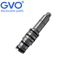 Vanne pilote rotative GVO 153-5295 1535295, Vanne anti-oscillation pour excavatrices de construction E320C E320D E329D E330D E336D, Pièces de vanne