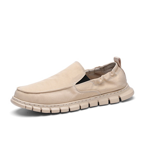 Zapatos náuticos de lona para hombre, calzado informal superior e impermeable, de espuma de goma, ligeros - Product Image 1