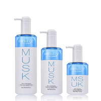 MOCHEQI MUSK Crème nourrissante pour cheveux bouclés Shampooing et après-shampoing 2-en-1 Anti-frisottis Hydratant Réparateur