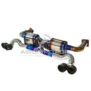 Válvula Electrónica de Aleación de Titanio de Alto Rendimiento <span class=keywords><strong>Airon</strong></span> para Escape de Porsche 911 Turbo S 991/991.2, Silenciador Catback de Ajuste Directo de 1.6 mm - Product Image 5