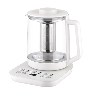 Pentola digitale intelligente per la salute da 1,5 litri in vetro borosilicato alto bollitore elettrico per tenere in caldo <span class=keywords><strong>teiera</strong></span> <span class=keywords><strong>con</strong></span> <span class=keywords><strong>infusore</strong></span> per il tè - Product Image 5