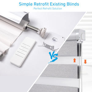 15LEU роликовые слепые двигатели с внутренней перезаряжаемой литиевой батареей РЧ-433 подходит для 1 ''/25 мм трубчатых автоматических жалюзи - Product Image 5