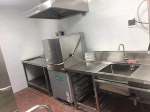 Гостиничное кухонное оборудование из нержавеющей стали, автоматическая вытяжка, коммерческая посудомоечная машина - Product Image 4