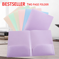 Porte-documents de poche Morandi sans perforation, format lettre, deux pages, organisateur de rangement, logo personnalisé, vente en gros