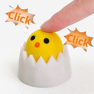 Mini 3D Printed Mushroom <b>Turtle</b> Clicker Keycap Press Decompressor Fingertip Stress Relief <b>Toys</b> Clickers for 3d Printed <b>Toys</b> - Product Image 3