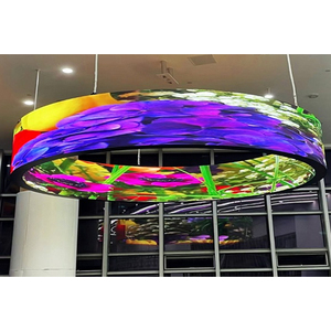 Trong nhà linh hoạt đường cong màn hình <span class=keywords><strong>LED</strong></span> Tường mềm linh hoạt HD <span class=keywords><strong>LED</strong></span> Bảng điều chỉnh - Product Image 6