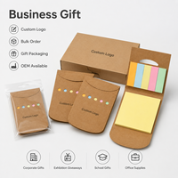 Combo de fournitures de réunion personnalisées : Blocs-notes adhésifs multi-pages amovibles pour bureau et entreprise – Direct Usine