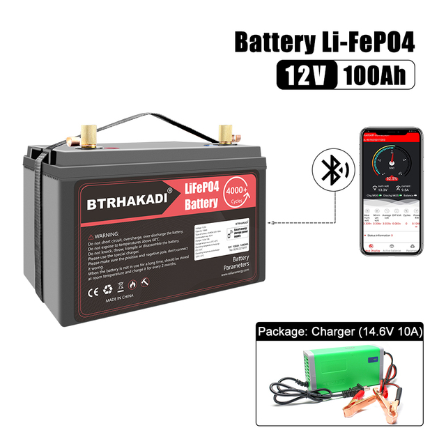 12V 100Ah 170Ah 200Ah 24V 100Ah Lifepo4 Battery Pack BMS Lithium Ion Battery Pack for Energy Storage System