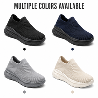 Chaussures de marche pour femmes, légères, respirantes, antidérapantes, en mesh, confortables, style décontracté, vente en gros