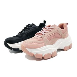 وصل حديثًا أحذية رياضية نسائية بارتفاع متزايد أحذية كاجوال مضادة للانزلاق أحذية عصرية بنعل سميك - Product Image 4