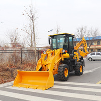 Gratis pengiriman EPA mesin hidrolik Mini Loader backhoe loader penggali Backhoe Loader kembali shoe untuk dijual