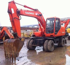 Doosan DH130W 140W รถขุดล้อยาง DH130 DH140 DH150 รุ่น - Product Image 5