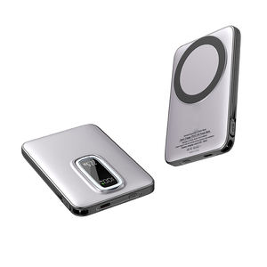 Batterie Externe Portable Magnétique <span class=keywords><strong>Sans</strong></span> <span class=keywords><strong>Fil</strong></span> 10000mAh avec Câble Intégré, Charge Rapide PD 22.5W, Power Bank 5000mAh avec Écran LED - Product Image 1