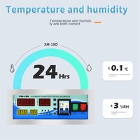 Nouveau contrôleur d'incubateur 24-6336 œufs, contrôle de la température et de l'humidité, micro-ordinateur entièrement automatique XM-18D 220V/110V